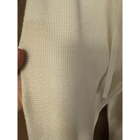 NWT Cyrus Women's Knit Pants Size XS White/Cream Waffle Pattern Joggers Fall - Picture 7 of 8